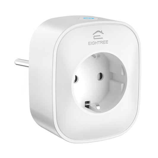 EIGHTREE - ET22 - Smart Plug - Wifi - 1-delige set - Slimme Stekker - App Bediening