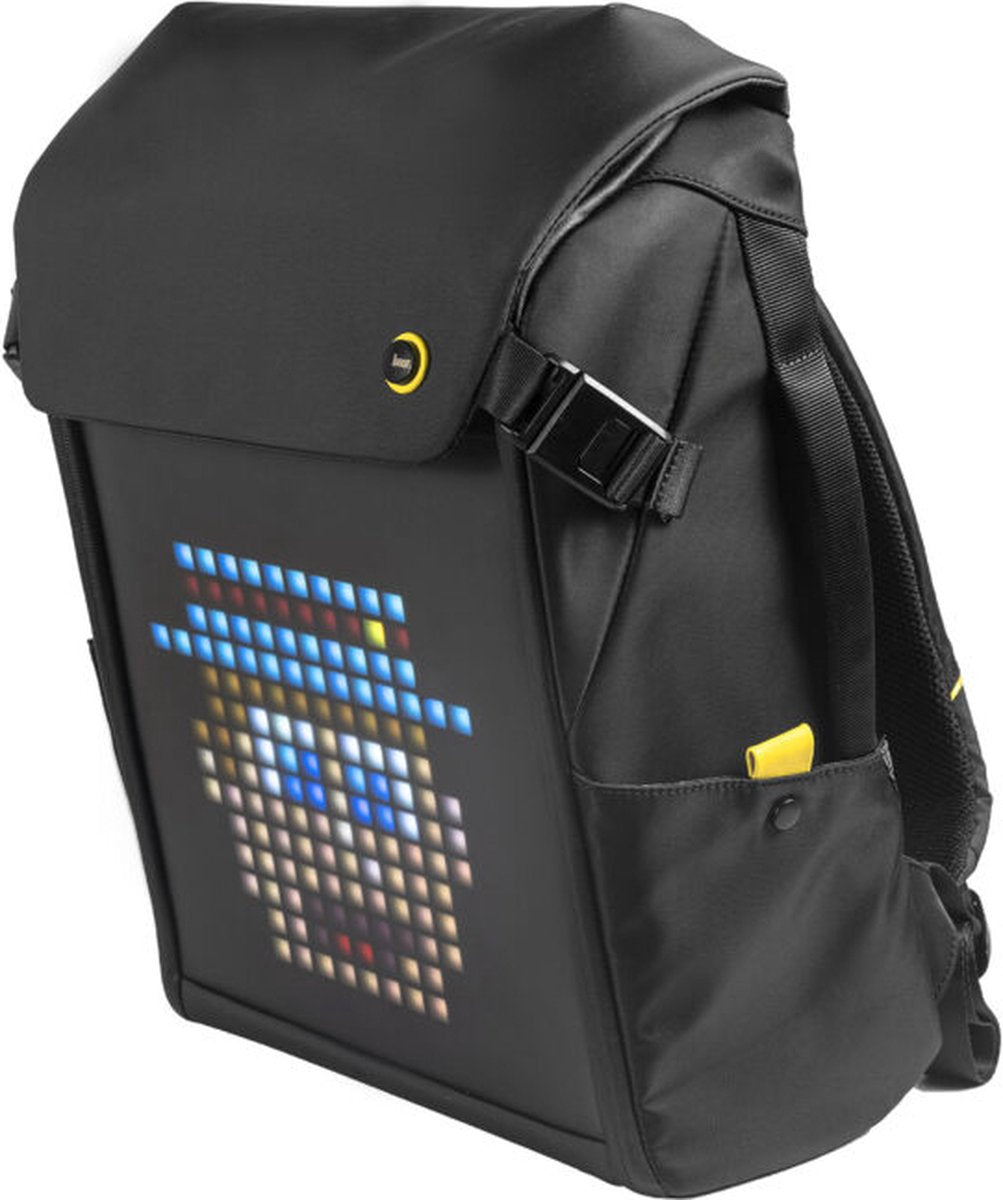 Divoom® Pixoo - Rugzak - Pixoo backpack M - Instelbare Ledverlichting - 18,5L - Zwart