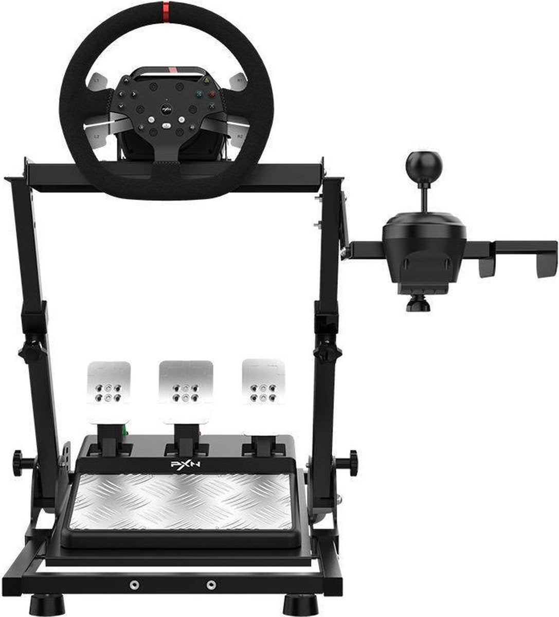 PXN - A10 - Wheel Stand Pro Versie - Racestuur standaard - Inklapbaar - Zwart - Voor Logitec - Fanatec - Thrustmaster - In Hoogte Verstelbaar