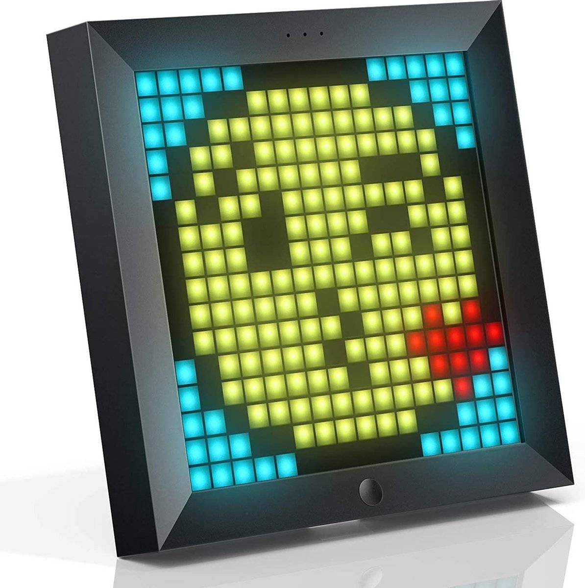 Divoom® Digitale Fotolijst Wekker – LED Neon Verlichting – Pixel Art Display – Gaming Decoratie – Klok – Game Lamp