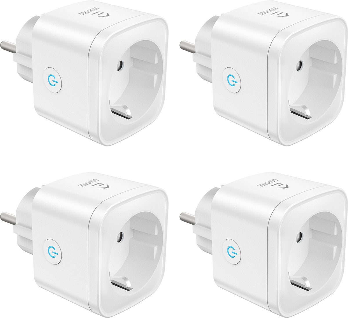 EIGHTREE - ET21 - Smart Plug - Wifi - 1-delige set - Slimme Stekker - App Bediening