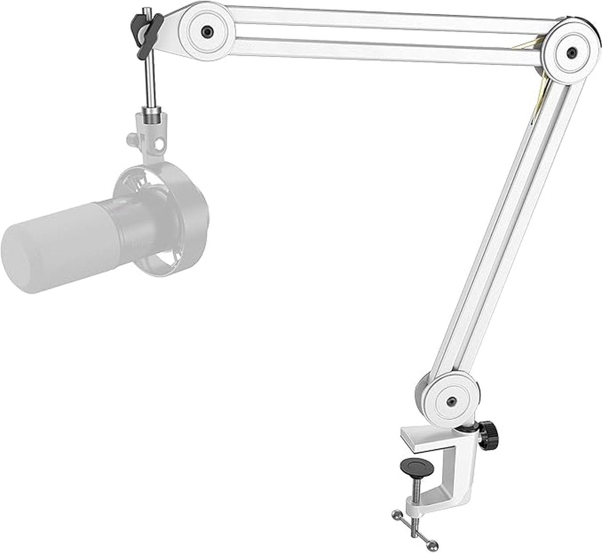 Fifine - BM63 - Zwart - Universele Boom Arm - Microfoon Arm - Zonder Microfoon - Horizontaal & Verticaal - Tot 2kg Gewicht - Inclusief Kabelbinders