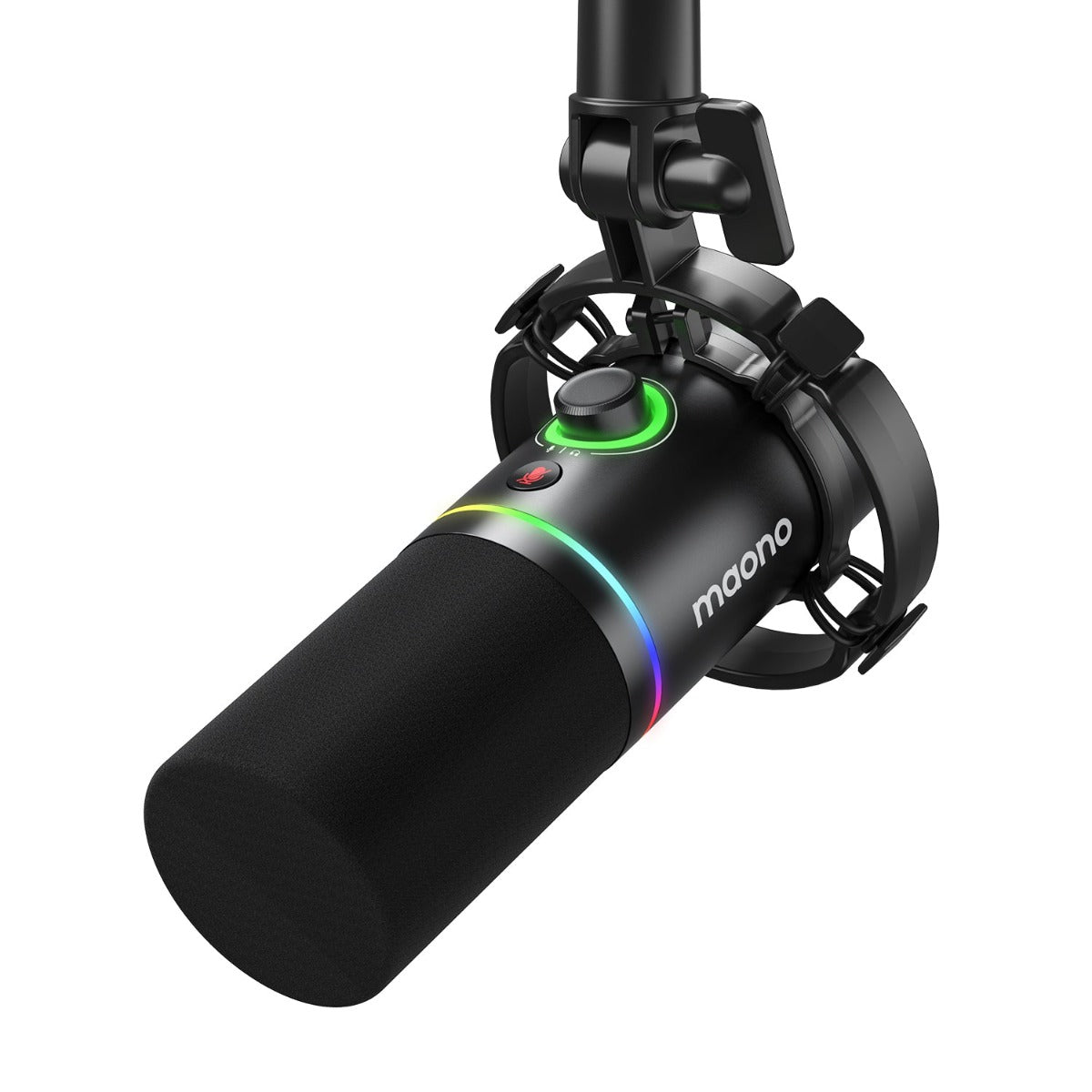 Maono PD200X - XLR Dynamische RGB Microfoon PC - USB-microfoon voor Streaming / Podcast / Studio / Gaming / PS4/5 / Mac