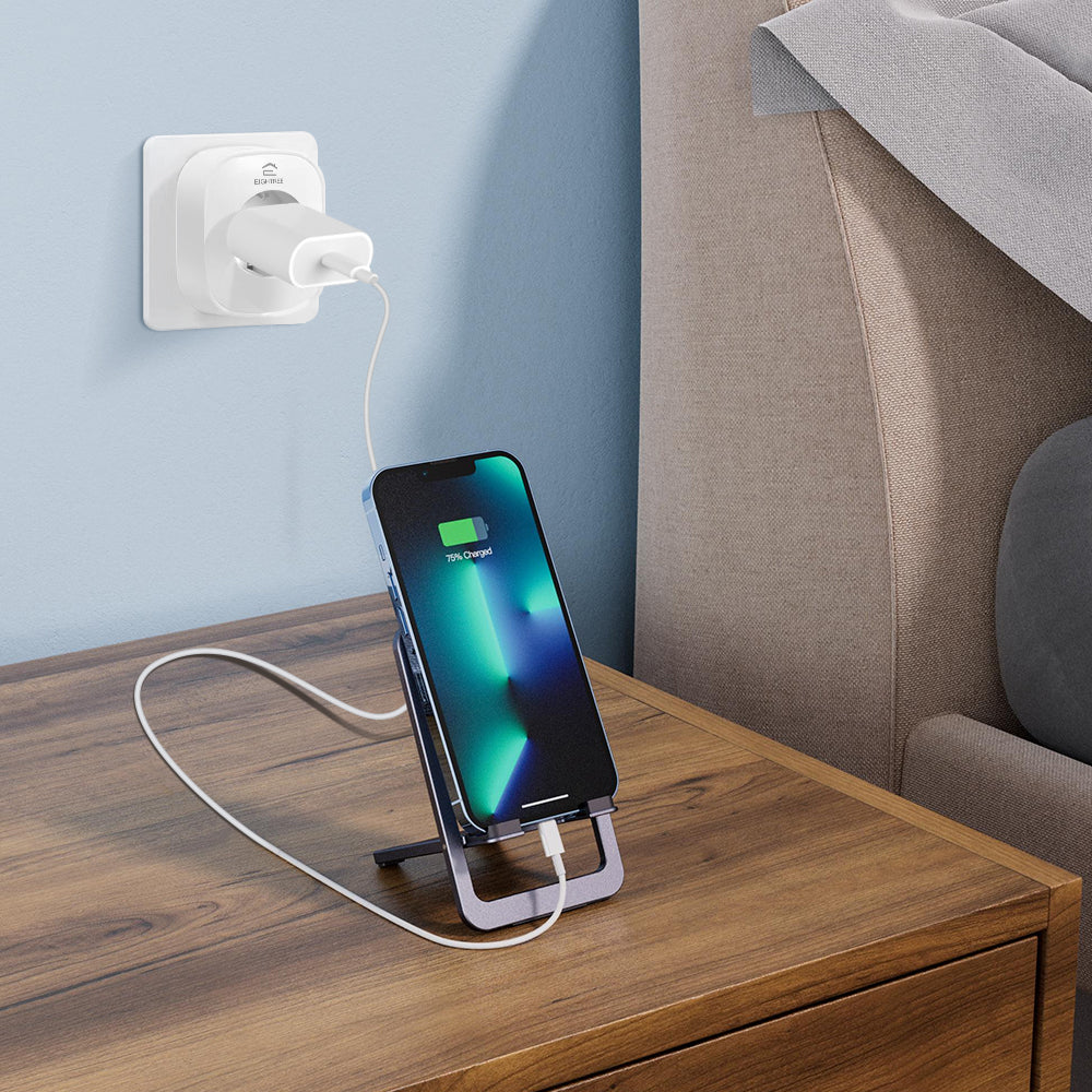 EIGHTREE - ET22 - Smart Plug - Wifi - 1-delige set - Slimme Stekker - App Bediening