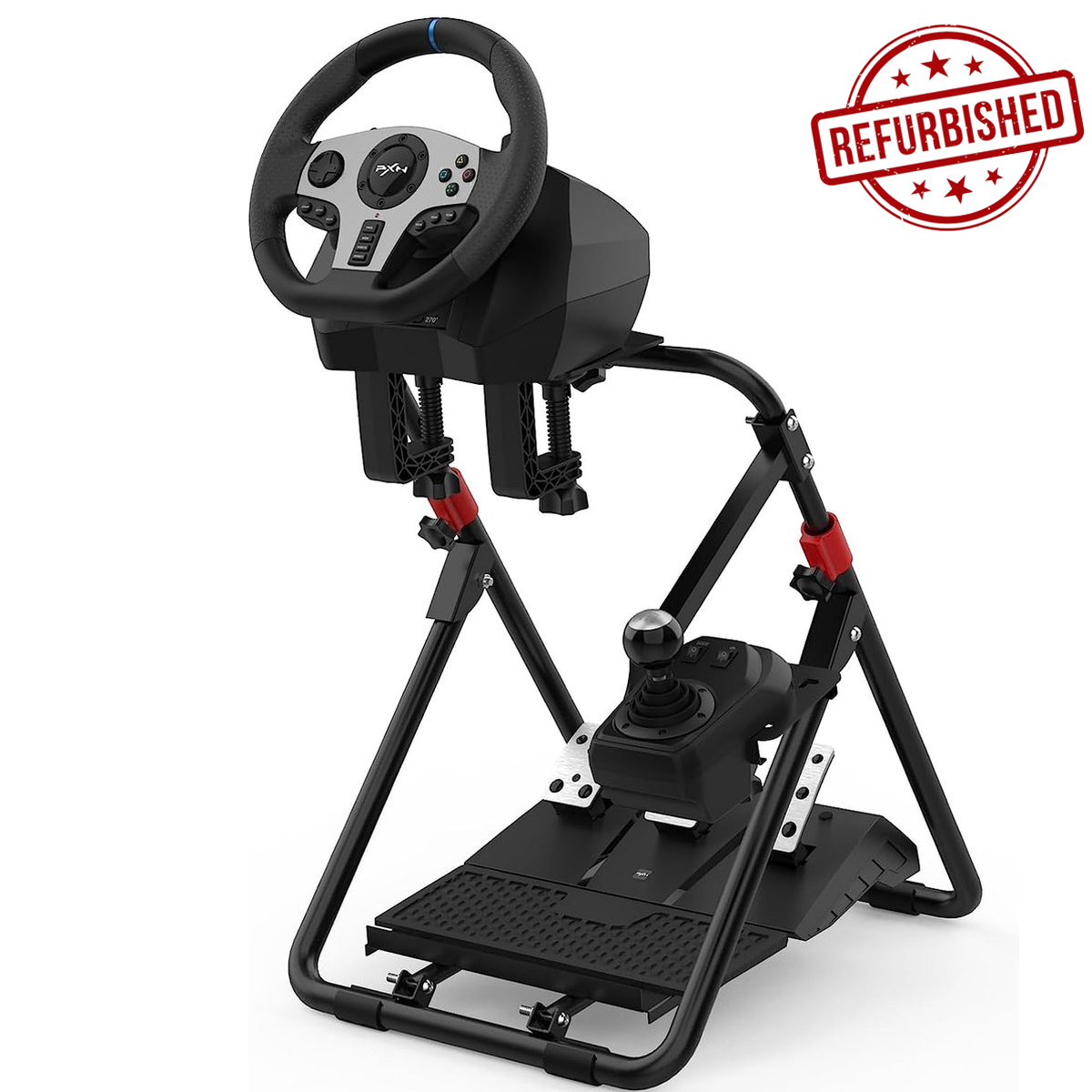 PXN - A9 - Refurbished - Wheel Stand - Racestuur standaard - Inklapbaar - Zwart - Voor Logitec - Fanatec - Thrustmaster - In Hoogte Verstelbaar