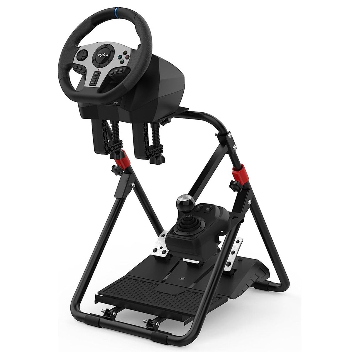 PXN - A9 - Wheel Stand - Racestuur standaard - Inklapbaar - Zwart - Voor Logitec - Fanatec - Thrustmaster - In Hoogte Verstelbaar