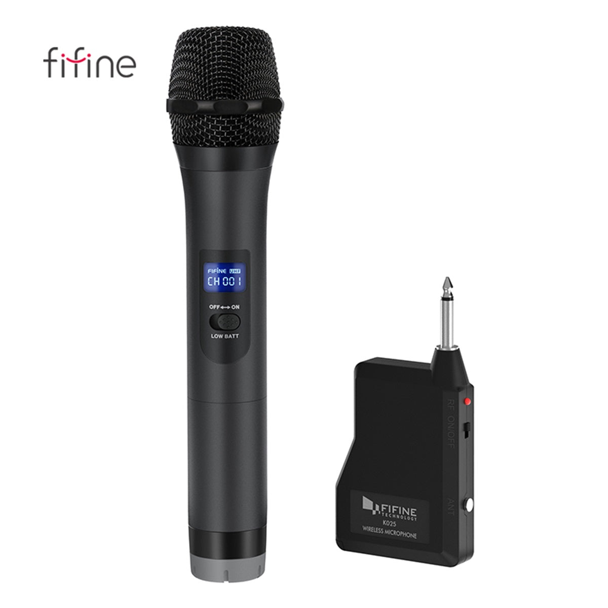 FIFINE - K025 - Profesionele Draadloze Karaoke Microfoon