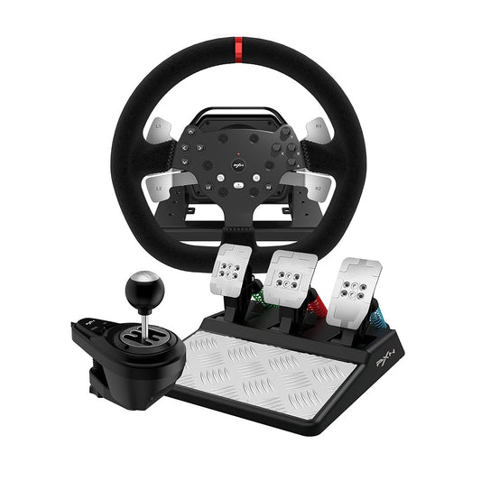 PXN - V10 - Racing wheel - PS4 / 3 - Switch - Xbox One - X/S - PC - Force Feedback